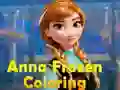 Juego Coloración de Anna Congelada en línea Juego Coloración de Anna Congelada en línea