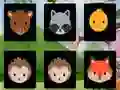 Juego Caza en el Zoo - Memoria en línea Juego Caza en el Zoo - Memoria en línea
