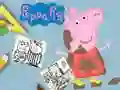 Juego Libro de colorear de Peppa Pig en línea Juego Libro de colorear de Peppa Pig en línea