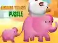 Juego Puzzle de la Torre de Animales en línea Juego Puzzle de la Torre de Animales en línea