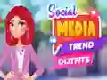 Juego Outfits de tendencias en redes sociales en línea