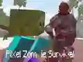 Juego Supervivencia de zombis pixelados en línea