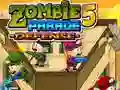 Juego Defensa del Desfile de Zombis 5 en línea