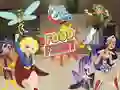 Juego DC Super Hero Girls: Pelea de Comida en línea Juego DC Super Hero Girls: Pelea de Comida en línea