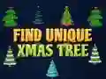 Juego Encuentra el árbol de Navidad único en línea