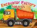 Juego Fábrica de Excavadoras para Niños en línea Juego Fábrica de Excavadoras para Niños en línea