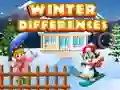 Juego Diferencias de invierno en línea Juego Diferencias de invierno en línea