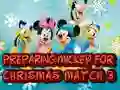 Juego Preparando a Mickey para Navidad Match 3 en línea