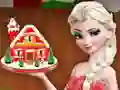 Juego Pastel de Casa de Jengibre Navideño en línea