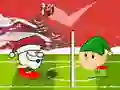Juego Fútbol de cabeza invernal de Santa en línea Juego Fútbol de cabeza invernal de Santa en línea