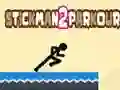 Juego StickMan Parkour 2 en línea Juego StickMan Parkour 2 en línea