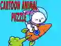 Juego Rompecabezas de animales de dibujos animados en línea Juego Rompecabezas de animales de dibujos animados en línea