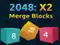Juego 2048: Fusionar bloques X2 en línea