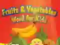 Juego Palabras de Frutas y Verduras para Niños en línea