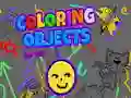 Juego Colorear objetos para niños en línea Juego Colorear objetos para niños en línea