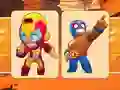 Juego Memoria de Estrellas de Lucha en línea