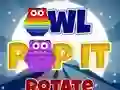 Juego Búho Pop It Rotar en línea Juego Búho Pop It Rotar en línea