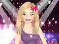 Juego Barbie Estrella del Pop Vestir en línea