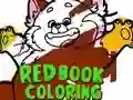 Juego Libro de colorear rojo en línea