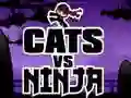 Juego Gatos Vs Ninja en línea