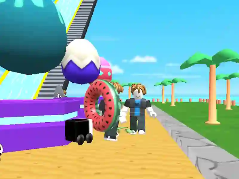 Juego Obby: subida y deslizante en línea