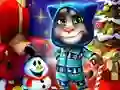 Juego Diferencias de Navidad con Tom en línea