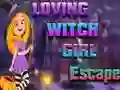 Juego Escape de la chica bruja amorosa en línea Juego Escape de la chica bruja amorosa en línea
