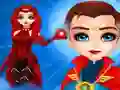 Juego Dama Extraña y Bruja Rubí en línea