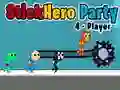 Juego Fiesta Stickhero 4 Jugadores en línea