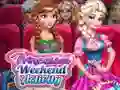 Juego Actividades de fin de semana de las princesas en línea Juego Actividades de fin de semana de las princesas en línea