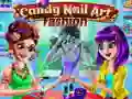 Juego Salón de moda de arte de uñas de caramelos en línea