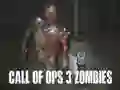 Juego Llamada de Ops 3: Zombis en línea