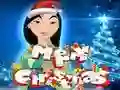 Juego Suéter navideño de Fa Mulan en línea Juego Suéter navideño de Fa Mulan en línea