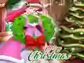 Juego Ariel La Sirenita Vestir de Navidad en línea