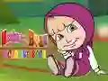 Juego Masha y el Oso: Libro de Colorear en línea Juego Masha y el Oso: Libro de Colorear en línea
