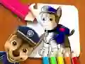 Juego Libro para Colorear de la Patrulla PAW en línea Juego Libro para Colorear de la Patrulla PAW en línea