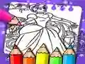 Juego Libro de Colorear Cenicienta en línea