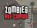 Juego Vienen los zombis en línea Juego Vienen los zombis en línea
