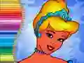 Juego Libro para colorear de Cenicienta en línea