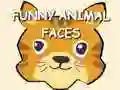 Juego Caras de animales graciosos en línea Juego Caras de animales graciosos en línea
