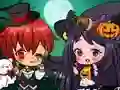 Juego Pareja Chibi de Halloween en línea Juego Pareja Chibi de Halloween en línea