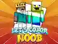 Juego Vamos a Colorear Noob en línea Juego Vamos a Colorear Noob en línea