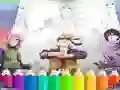 Juego Libro para colorear Naruto Shippuden en línea
