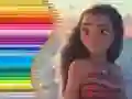 Juego Libro para colorear de Moana en línea