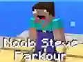 Juego Parkour de Noob Steve en línea