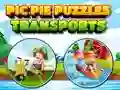 Juego Puzzles de Transporte de Imágenes en línea Juego Puzzles de Transporte de Imágenes en línea