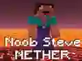 Juego Noob Steve Nether en línea Juego Noob Steve Nether en línea