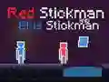 Juego Hombre Palito Rojo y Hombre Palito Azul en línea