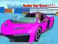 Juego Acrobacias de Coche Surfista Acuático en línea Juego Acrobacias de Coche Surfista Acuático en línea