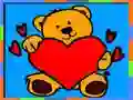 Juego Coloración fácil de San Valentín en línea Juego Coloración fácil de San Valentín en línea
